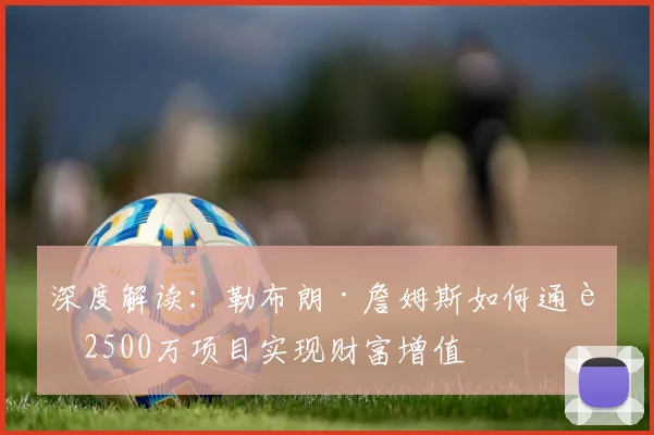 深度解读：勒布朗·詹姆斯如何通过2500万项目实现财富增值