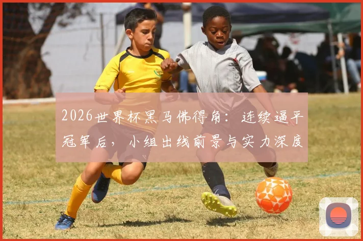 2026世界杯黑马佛得角：连续逼平冠军后，小组出线前景与实力深度分析